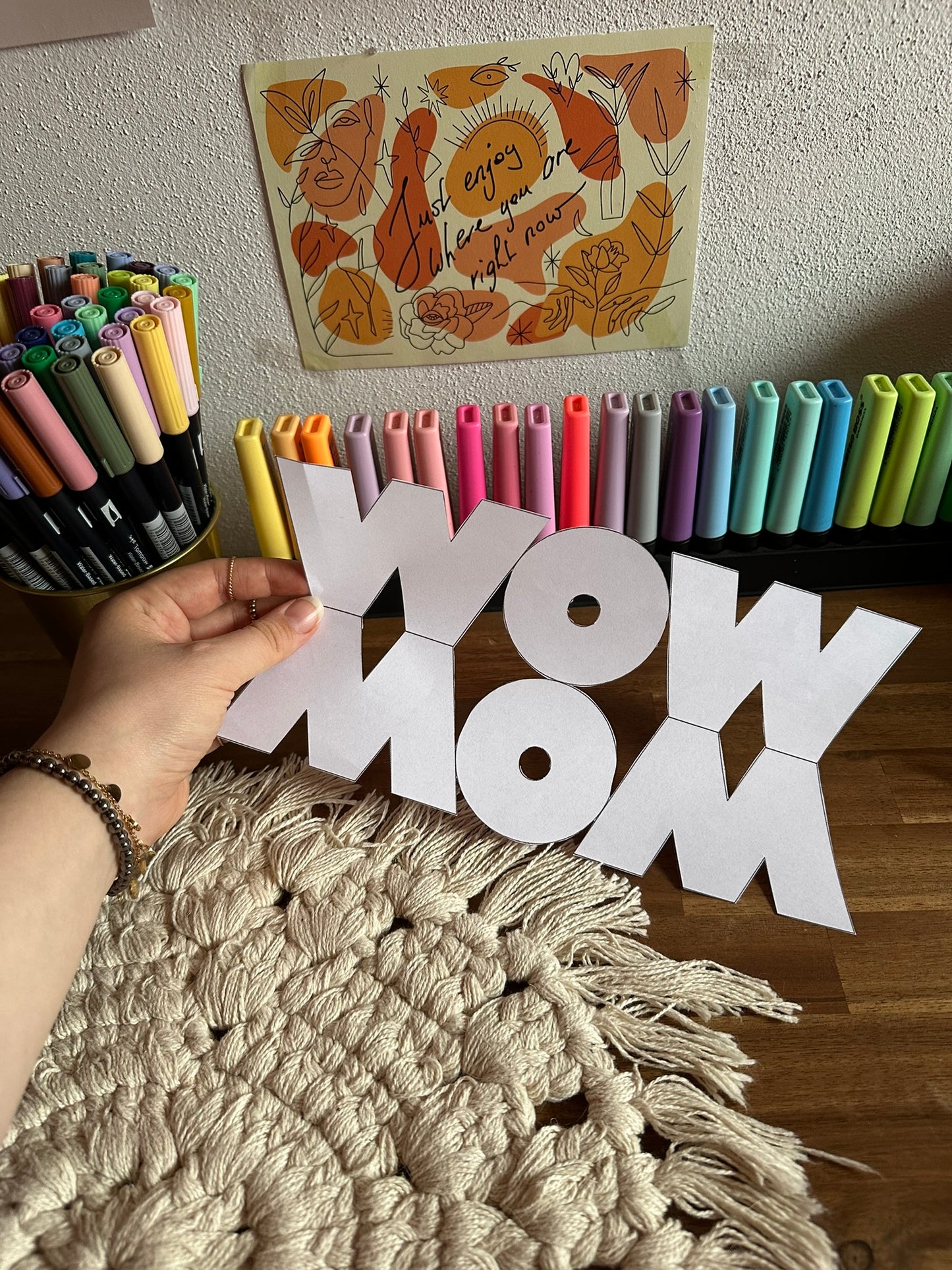 Muttertagskarte WOW Mom (Digitaler Download)