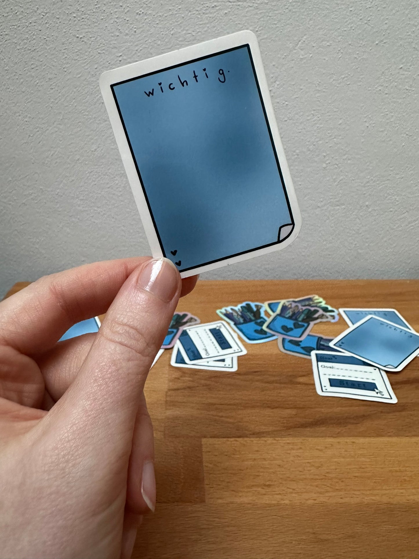Aufkleber "Wichtig"