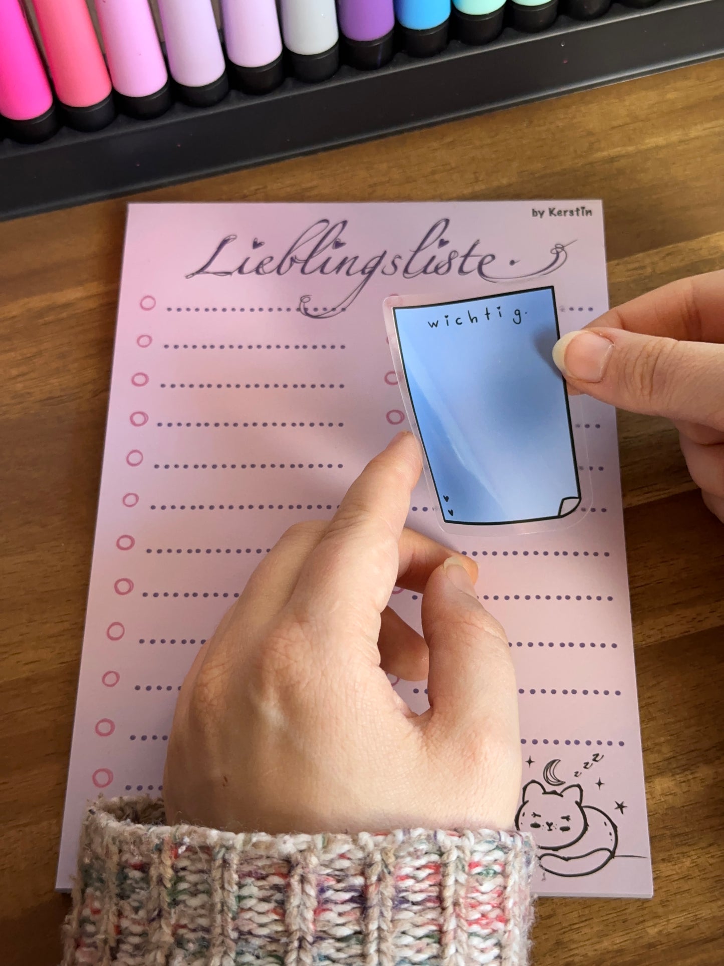 Aufkleber "Wichtig"