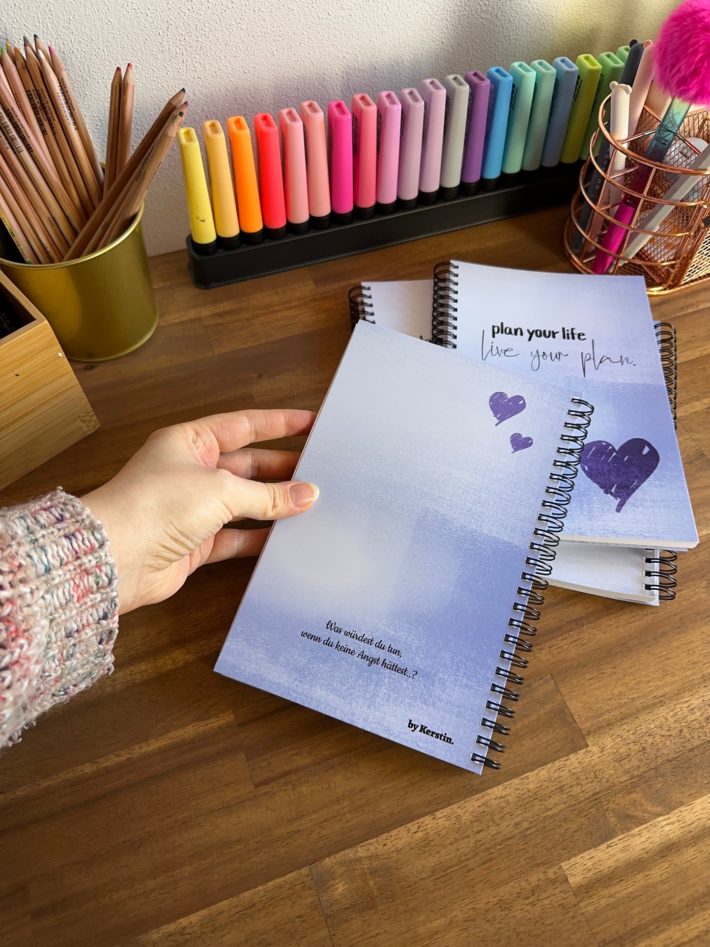 Notizbuch "Live your plan"