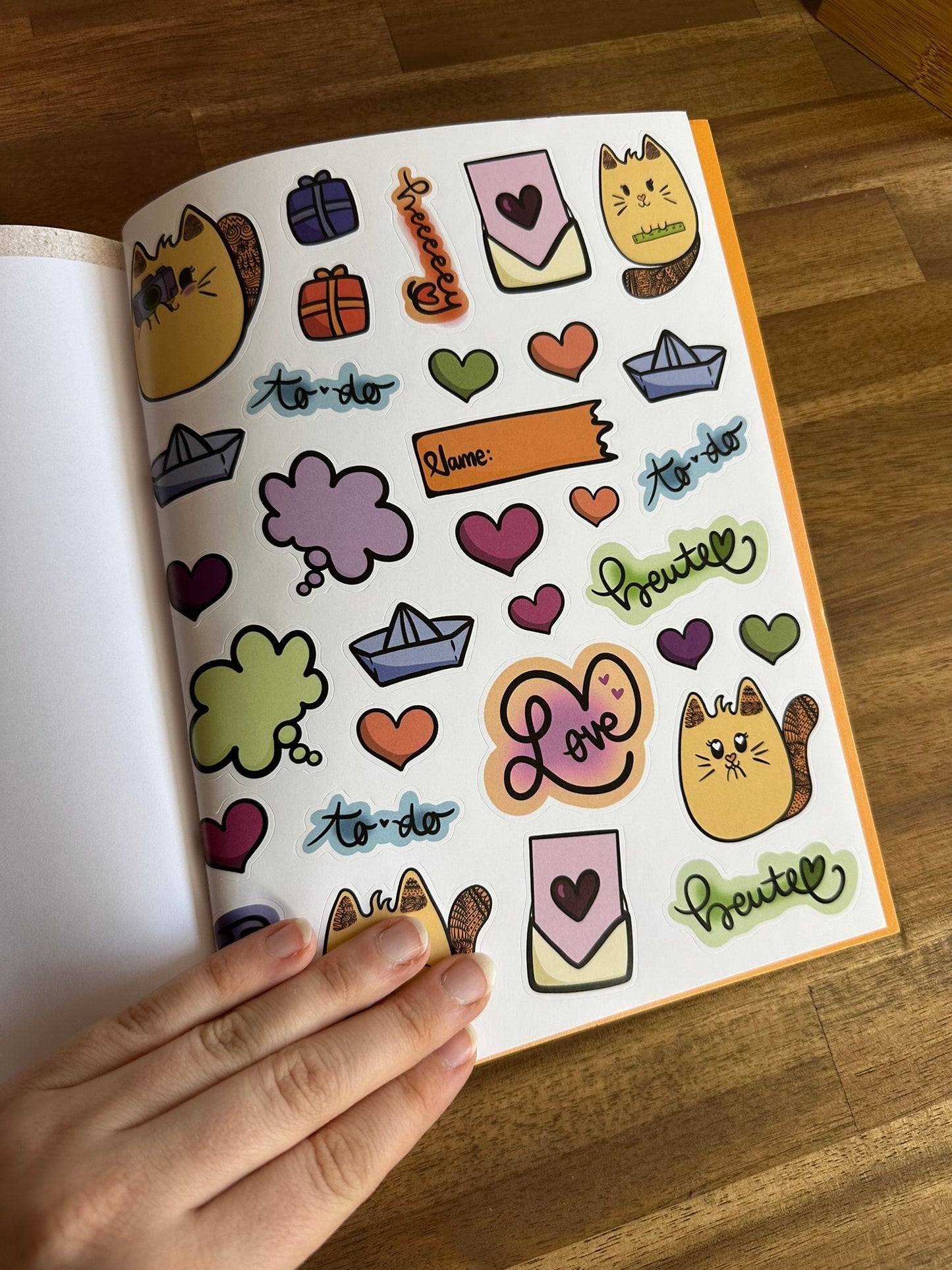 Buch "Inspiration💭 Happiness🎈 Kreativität🌟