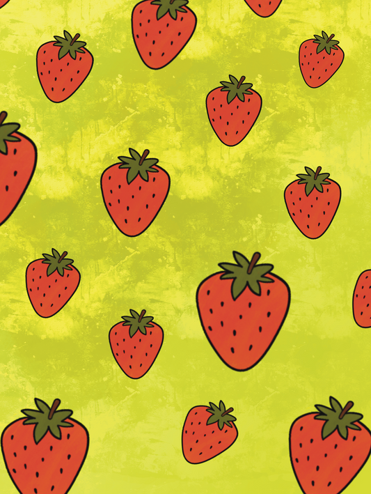 Wallpaper "Erdbeerfeld"